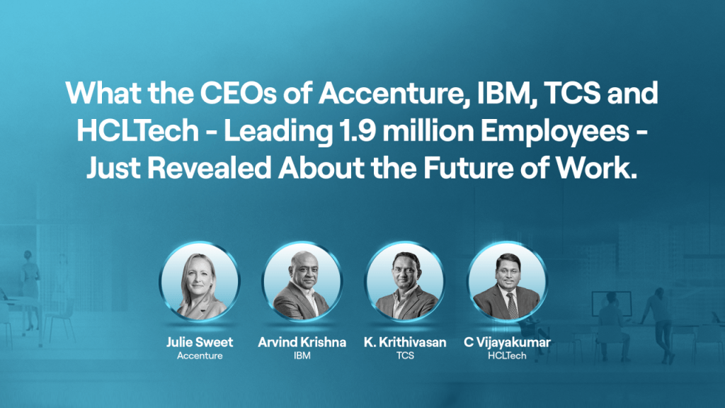 What top CEO's revealed about future of work